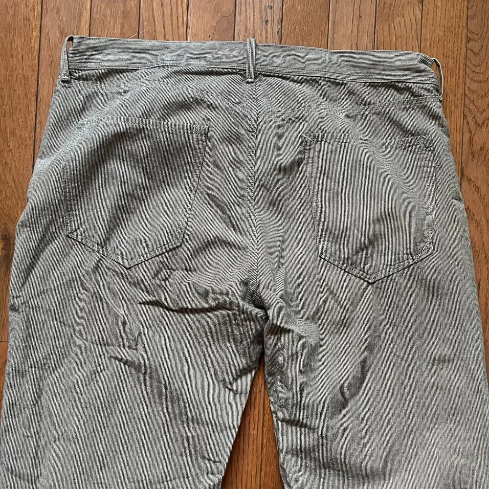 Banana Republic Straight Leg Striped Pants